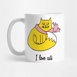 I love cats Mug